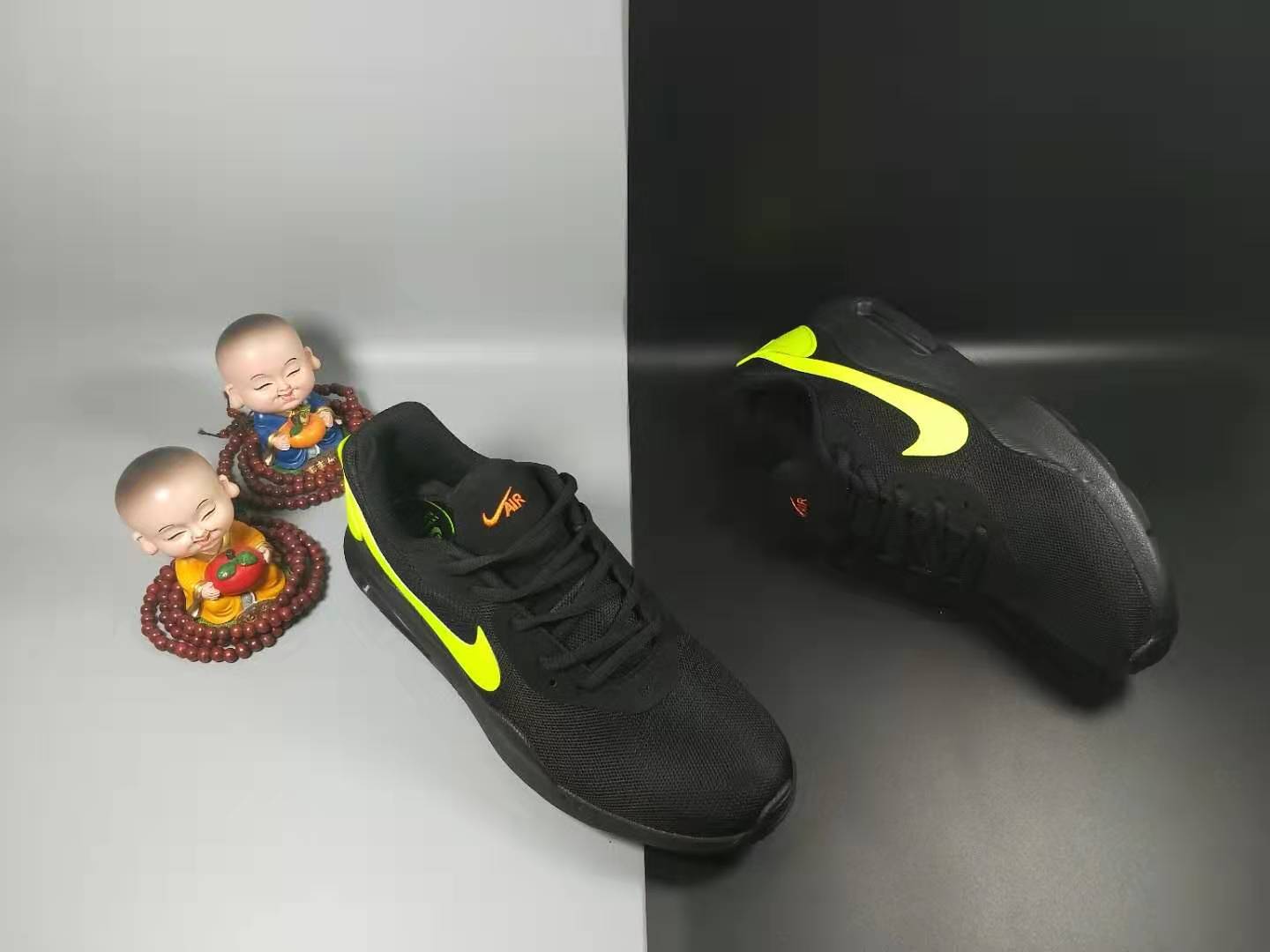 2020 Nike Air Max OKETO WNTR Black Yellow Running Shoes - Click Image to Close